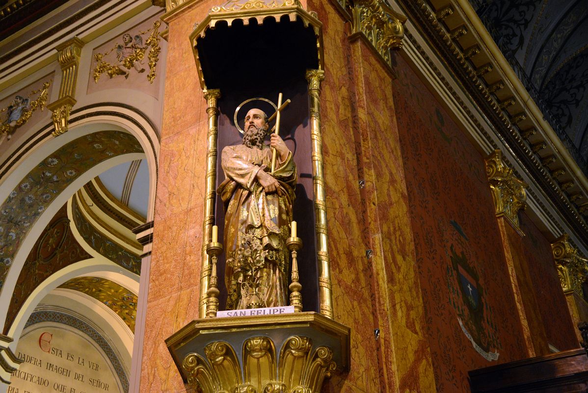33 Statue Of San Felipe St Philip To The Left Of The Main Altar In Salta Cathedral